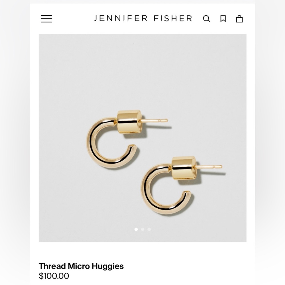 Jennifer Fisher thread microhuggies